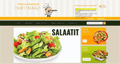 Desktop Screenshot of pizzeriahurtti.fi