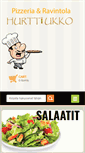 Mobile Screenshot of pizzeriahurtti.fi